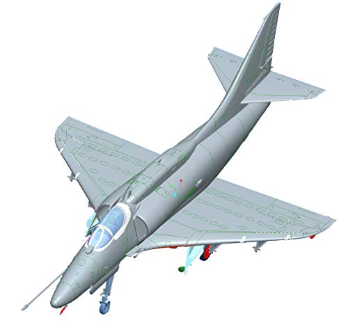 Hobby Boss 087255 1/72 A-F Sky Hawk Falke Modellbausatz, verschieden, Small Hobby Boss 087255 1/72 A-F Sky Hawk Falke Modellbausatz, verschieden, Small von Hobby Boss