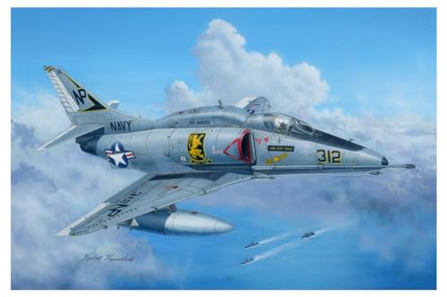 Hobby Boss 381765 1/48 A-4F Sky Hawk Modellbausatz, verschieden von Hobby Boss