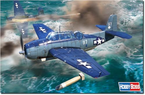 Hobby Boss 387275-1/72 TBF-1A Avenger - Maßstab 1:72 von Hobby Boss