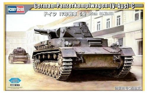 Hobby Boss Panzerkampfwagen IV AUSF.C HY80130 Mehrfarbig Hobby Boss Panzerkampfwagen IV AUSF.C HY80130 Mehrfarbig von Hobby Boss