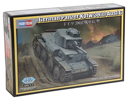 Hobby Boss 080137 1/35 Deutscher Panzer Kpfw. 38(t) AUSF. G Modellbausatz, Modellbauzubehör, Mehrfarbig Hobby Boss 080137 1/35 Deutscher Panzer Kpfw. 38(t) AUSF. G Modellbausatz, Modellbauzubehör, Mehrfarbig von Hobby Boss