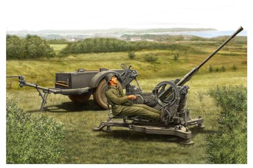 Hobby Boss 80148 - Modellbausatz 2cm Flak38 Late Version/Sd. Ah 51" von Hobby Boss