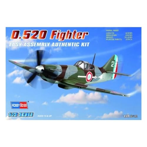 Hobby Boss 80237 Modellbausatz French D.520 Fighter Hobby Boss 80237 Modellbausatz French D.520 Fighter von Hobby Boss