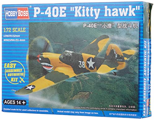 Hobby Boss 80250 Modellbausatz P-40E Kitty hawk von Hobby Boss