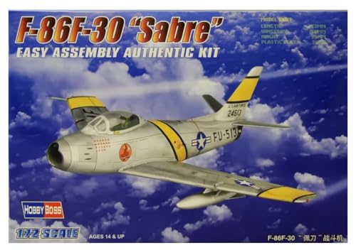 Hobby Boss 80258 Modellbausatz F-86F-30 'Sabre' Fighter von Hobby Boss