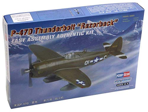 Hobby Boss 80283 Modellbausatz P-47D Thunderbolt Razorback, Braun Hobby Boss 80283 Modellbausatz P-47D Thunderbolt Razorback, Braun von Hobby Boss
