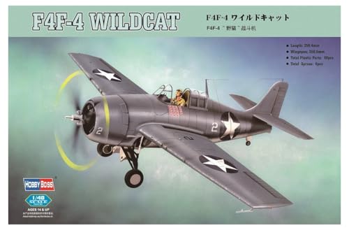 Hobby Boss 80328 Modellbausatz F4F-4 Wildcat Fighter Hobby Boss 80328 Modellbausatz F4F-4 Wildcat Fighter von Hobby Boss