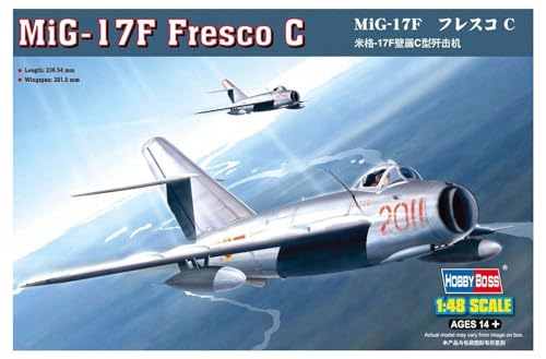 Hobby Boss 80334 Modellbausatz MiG-17F Fresco C von Hobby Boss