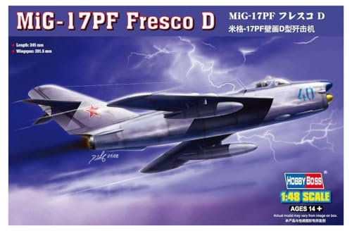 Hobby Boss 80336 Modellbausatz MiG-17PF Fresco D von Hobby Boss