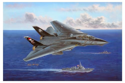 Hobbyboss 1:48 Scale F-14B Tomcat Model Kit (Grey) von Hobby Boss