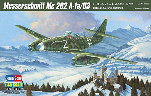 Hobby Boss 80371 Modellbausatz Me 262 A-1a/U3, Mittel, Weiss/Opulenter Garten Hobby Boss 80371 Modellbausatz Me 262 A-1a/U3, Mittel, Weiss/Opulenter Garten von Hobby Boss