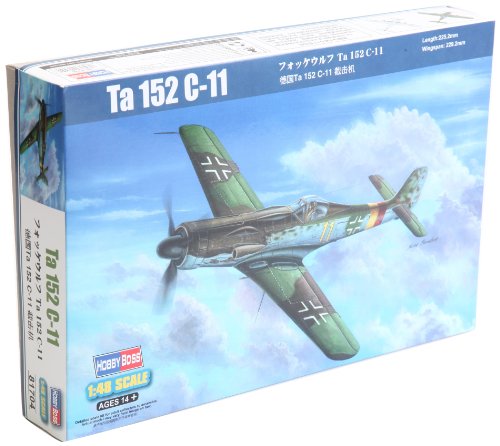 Hobby Boss 81704 Modellbausatz Ta 152 C-11 Hobby Boss 81704 Modellbausatz Ta 152 C-11 von Hobby Boss