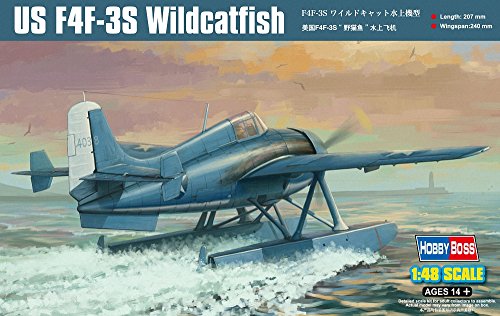 Hobby Boss 81729 Modellbausatz US F4F-3S Wildcatfish, Grey Hobby Boss 81729 Modellbausatz US F4F-3S Wildcatfish, Grey von Hobby Boss
