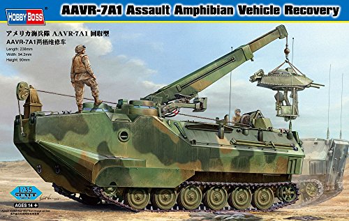 Hobby Boss 82411 Modellbausatz AAVR-7A1 Assault Amphibian Vehicle Recovery von Hobby Boss