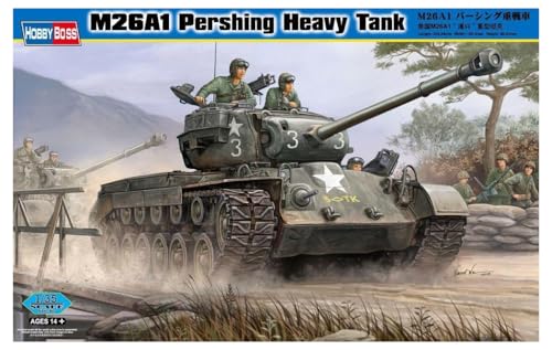 Hobby Boss 82425 Modellbausatz M26A1 Pershing Heavy Tank von Hobby Boss
