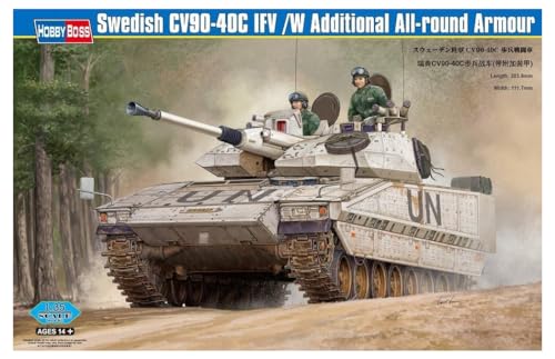 Hobby Boss 82475 Modellbausatz Sweden CV90-40C IFV/W Add. a.-r. Armour, Mittel Hobby Boss 82475 Modellbausatz Sweden CV90-40C IFV/W Add. a.-r. Armour, Mittel von Hobby Boss