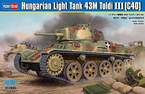Hobby Boss 82479 Modellbausatz Hungarian Light Tank 43M Toldi I(C40) von Hobby Boss