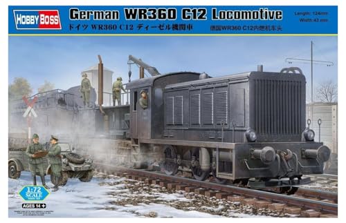 Hobby Boss 82913 Modellbausatz German WR360 C12 Locomotive, Navy Blue von Hobby Boss