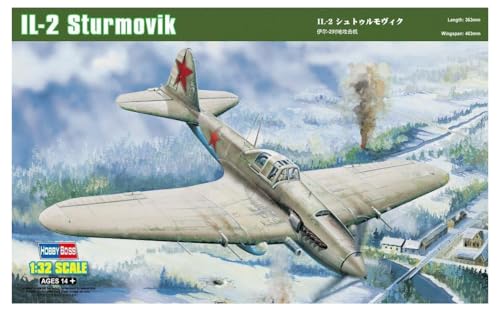 Hobby Boss 83201 Modellbausatz IL-2 Ground attack aircraft von Hobby Boss