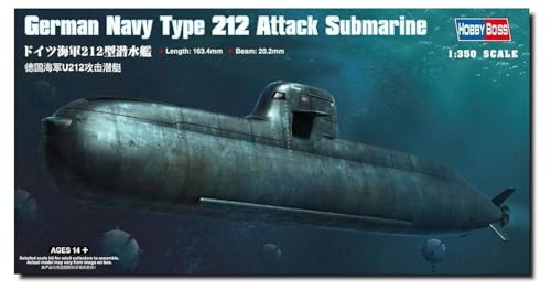 Hobby Boss 83527 Modellbausatz German Navy Type 212 Attack Submarine von Hobby Boss