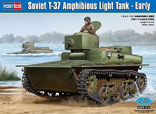 Hobby Boss 83818 Modellbausatz Soviet T-37 Amphibious Light Tank-Early von Hobby Boss