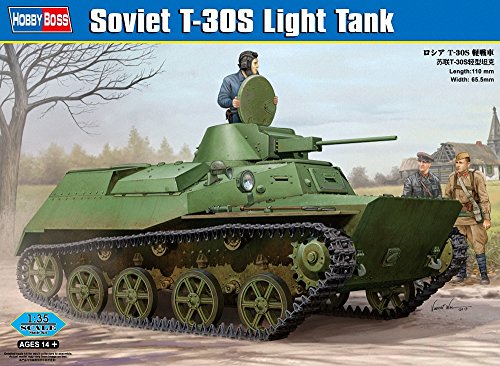 Hobby Boss 83824 Modellbausatz Russian T-30S Light Tank Hobby Boss 83824 Modellbausatz Russian T-30S Light Tank von Hobby Boss
