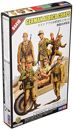 Hobby Boss 084410 1/35 Deutsches Afrikakorps Modellbau, Mehrfarbig von Hobby Boss