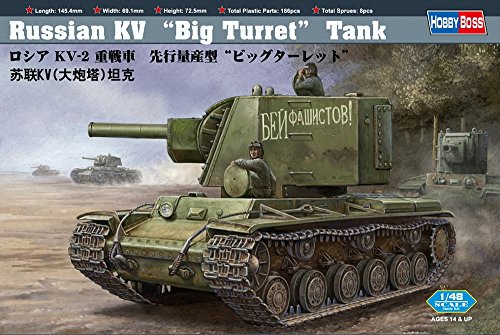 Hobby Boss 84815 Modellbausatz Russian KV Big Turret Tank von Hobby Boss