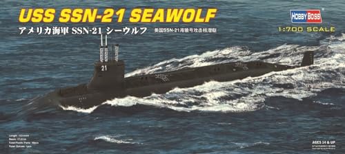 Hobby Boss 87003 Modellbausatz USS SSN-21 SEAWOLF ATTACK SUBMARINE von Hobby Boss