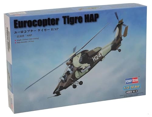 Hobby Boss 87210 Modellbausatz French Army Eurocopter EC-665 Tigre HAP Hobby Boss 87210 Modellbausatz French Army Eurocopter EC-665 Tigre HAP von Hobby Boss