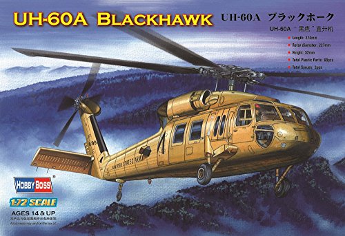 Hobby Boss 87216 Modellbausatz American UH-60A Blackhawk helicopter von Hobby Boss