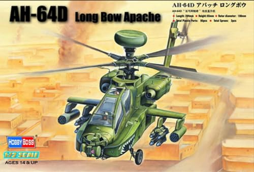 Hobby Boss 87219 Modellbausatz AH-64D Long Bow Apache Hobby Boss 87219 Modellbausatz AH-64D Long Bow Apache von Hobby Boss