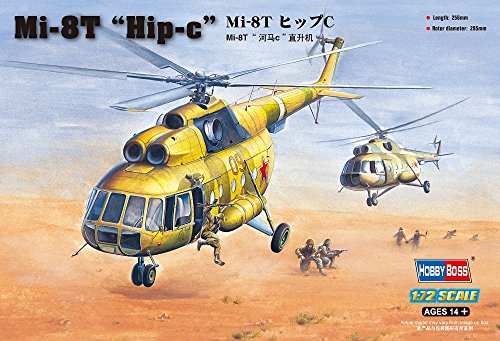 Hobby Boss 87221 Modellbausatz Mil Mi-8T Hip-c von Hobby Boss