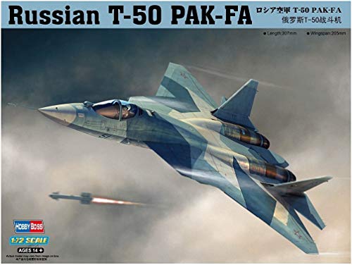 Hobby Boss 87257 Modellbausatz Russian T-50 PAK-FA von Hobby Boss