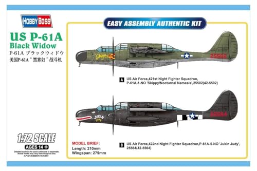 Hobby Boss 087261 Witwe Modellbausatz, Zubehör, Mehrfarbig, Medium Hobby Boss 087261 Witwe Modellbausatz, Zubehör, Mehrfarbig, Medium von Hobby Boss