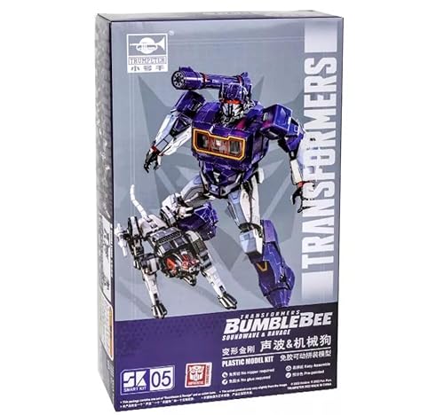 Hobby Boss Trumpeter 03112 Soundwave & Ravage SK05 Smart Kit - Action Figure Robot, Vorbemalter Modellbausatz Hobby Boss Trumpeter 03112 Soundwave & Ravage SK05 Smart Kit - Action Figure Robot, Vorbemalter Modellbausatz von Hobby Boss