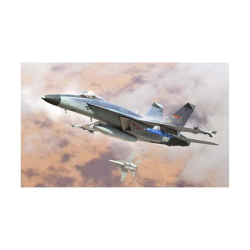 HobbyBoss - 1/48 FA-18E Super Hornet VFC-12 - Plastik-Modellbau - Maßstab: 1:48 von Hobby Boss