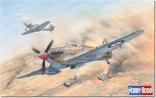 HobbyBoss - 1/48 Hurricane MKII D/Trop - Plastik-Modellbau - Maßstab: 1:48 von Hobby Boss