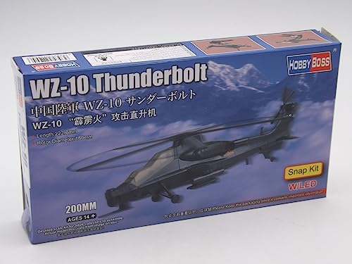 HobbyBoss 381904 200 mm Snap Kit – WZ-10 Thunderbolt Modellbausatz, Geformte Farbe HobbyBoss 381904 200 mm Snap Kit – WZ-10 Thunderbolt Modellbausatz, Geformte Farbe von Hobby Boss