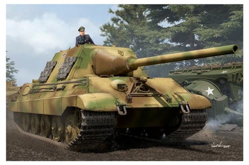 HobbyBoss 84562 1/35 Sd.Kfz.186 Jagdtiger, Henschel Modellbausatz, Mehrfarbig von Hobby Boss