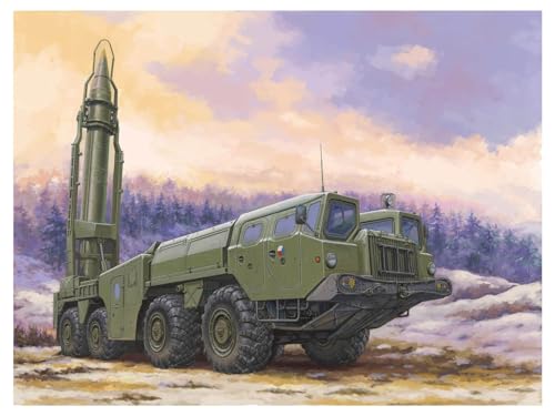 1/72 Raketenwerfer 9P117M1 mit R17 Rakete auf Elbrus, Scud B 1/72 Raketenwerfer 9P117M1 mit R17 Rakete auf Elbrus, Scud B von Hobby Boss