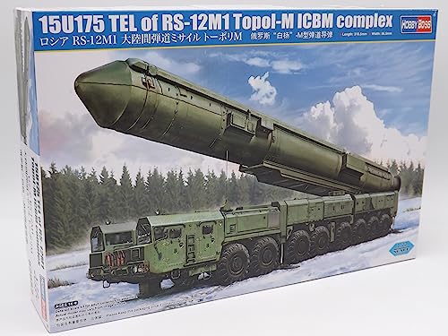 HobbyBoss 1/72 15U175 TEL auf RS12M1 Topol-M ICBM von Hobby Boss