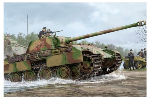 Hobbyboss 84552 1/35 Panther G, Späte Version Modellbausatz, Mehrfarbig von Hobby Boss