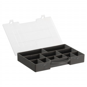 Hobbybox/Bastelaufbewahrungsbox Kunststoff für Perlen und Knöpfe 11 Fä von Hobby Boxes