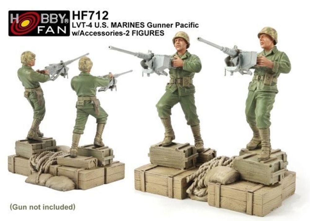 LVT-4 US Marines Gunner Pacific - 2 Figuren LVT-4 US Marines Gunner Pacific - 2 Figuren von Hobby Fan