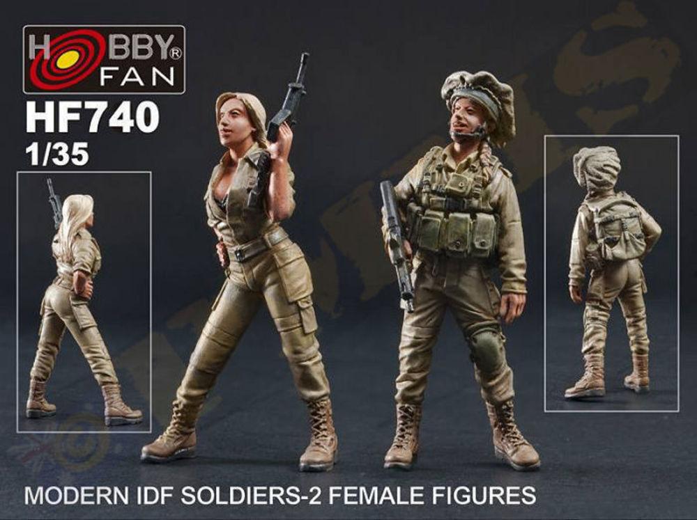 Modern IDF Soldiers - 2 Female Figures Modern IDF Soldiers - 2 Female Figures von Hobby Fan