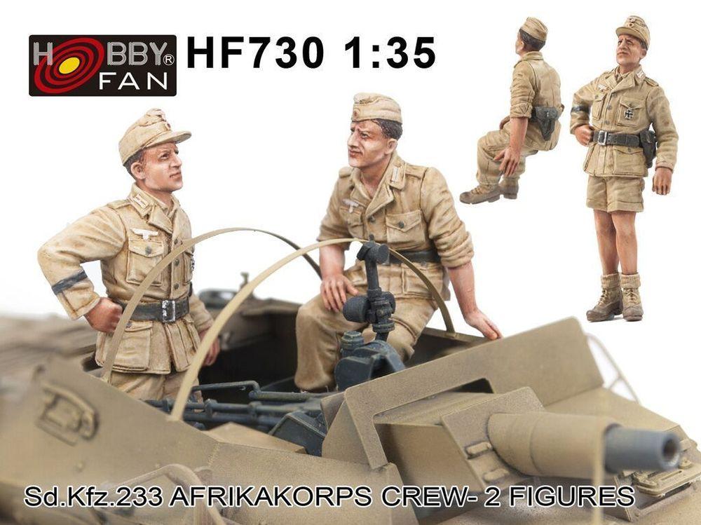 Sd.kfz 233 Afrikakorps Crew-2 figures Sd.kfz 233 Afrikakorps Crew-2 figures von Hobby Fan