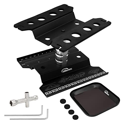 Hobby Fans RC Auto Reparatur Station Montageständer RC Montageplattform Arbeitsständer 360 Grad Rotation Heben oder Senken und Schraubenablage für 1/8 1/10 1/12 1/16 1/18 RC Car Truck Buggy Hobby Fans RC Auto Reparatur Station Montageständer RC Montageplattform Arbeitsständer 360 Grad Rotation Heben oder Senken und Schraubenablage für 1/8 1/10 1/12 1/16 1/18 RC Car Truck Buggy von Hobby Fans