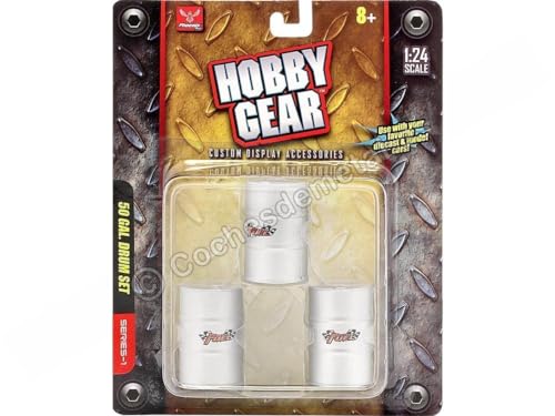 Hobby Gear scale accesories 50 Gallon Drum 1:10 Set: HPI Wheely King 1/12 new von Hobby Gear scale accesories