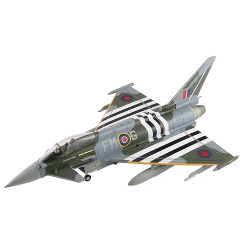 Hobby Master Eurofighter Typhoon FGR4 ZJ913/FM-G, RAF, 2024 (mit 2 x ASRAAM, 4 x AIM-120, 3 x Kraftstofftank) | Modell HA6626 von Hobby Master